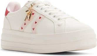 Aldo Adores Platform Sneaker in White at Nordstrom, Size 8.5