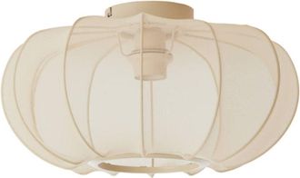 Light & Living Plafoniera - Plumalia - beige - tessile - - Light&living