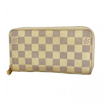 Louis Vuitton White Long Wallet (Bi-Fold) (Pre-Owned)