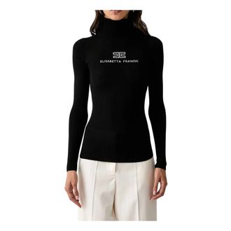 Elisabetta Franchi Donna, Maglie, Nero, XS, new