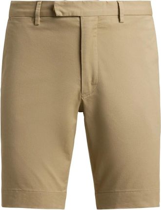 Ralph Lauren Korte Broeken, Heren, Beige, W34, Katoen, Buttoned Chino Shorts