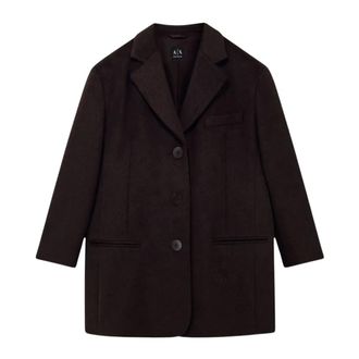 A|X Armani Exchange Mujer, Chaquetas, Marr&oacute;n, Talla: S