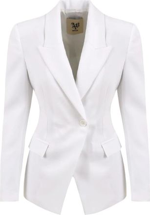 Aniye By Witte Jas voor Vrouwen - Dames - Blazers - Wit - L - Jassen