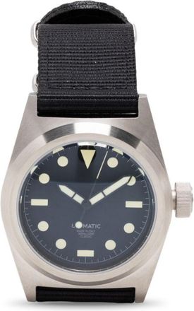 Unimatic U2 Classic 38.5mm - men - stainless steel/Nylon - One Size - Black