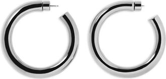 Jennifer Fisher 14K white gold jJamma hoop earrings - Silver