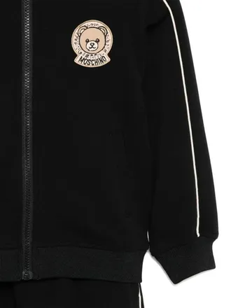 Moschino Cotton-Blend Track Pants - Black