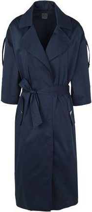 8 by YOOX LIGHTWEIGHT 3/4 SLEEVE BELTED TRENCH COAT