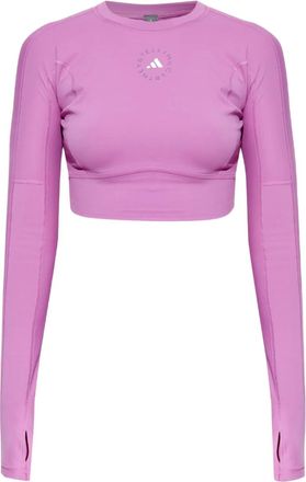 adidas by Stella McCartney Top con stampa - Rosa