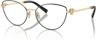 Tiffany & Co. 54mm Cat Eye optical glasses in Black at Nordstrom