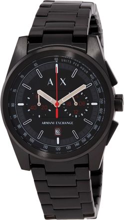 A|X Armani Exchange Parker Chronograph Quartz Black Dial Mens Watch AX2864