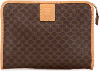 Celine Pre-owned Celine Macadam Coated Canvas Clutch Ladies XEKF1UQB10NQ8LTT