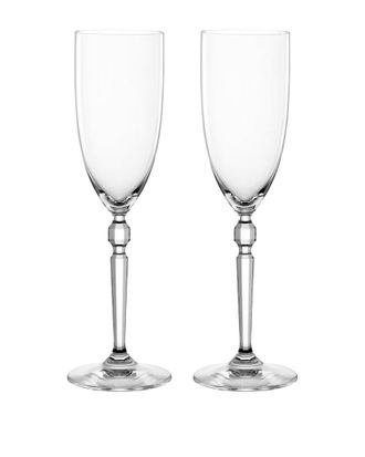 Nachtmann Set Of 2 Heritage Champagne Glasses