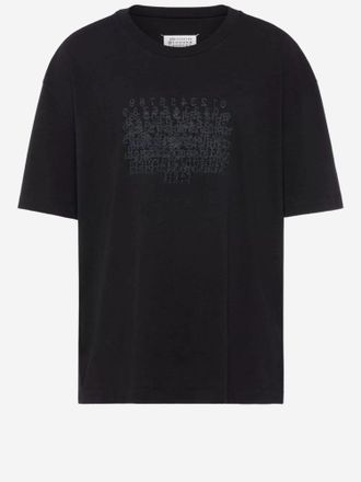 Maison Margiela Cotton T Shirt With Logo