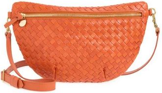 Clare Vivier Medium Grande Woven Leather Belt Bag in Saltillo at Nordstrom