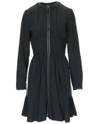 Louis Vuitton Black Zippered Dress, Size Eu; 40 (Authentic Pre-Loved)