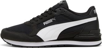 Puma Unisex St Runner V4 Mesh Trainers, Puma Puma Black Puma White Puma Silver, 8.5 UK