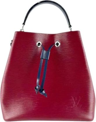Louis Vuitton Pre-owned Bucket Bags, female, Red, Size: ONE SIZE Pre-owned Vintage Bucket Bag