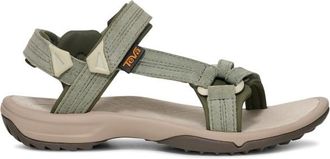 Teva Terra Fi Lite Suede Sandalen f&uuml;r Damen | oliv/beige
