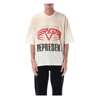 Represent T-Shirts, male, Beige, Size: XL Reversible Living Legacy Tour T-Shirt
