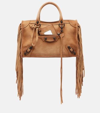 Balenciaga Le City Small leather shoulder bag