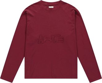 Arte Mesh Aero Patch Long Sleeve T-Shirt - Heren - Longsleeves - Rood - XL - Tops