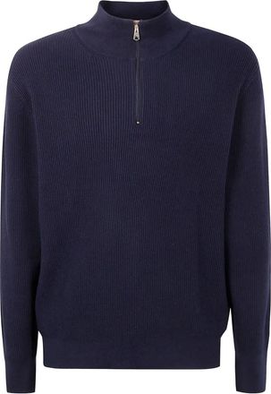 Paul Smith Mens Sweater Zip Neck