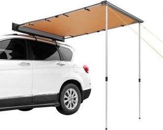 OEM Fahrzeugmarkise 1,4 X 2,01 M Schattenabdeckung Autoseitenmarkise Pu3000mm Uv50+