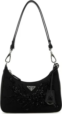 Prada Dames, Tassen, Zwart, Maat: ONE Size Nylon