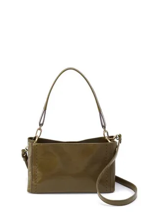 Hobo Seneca Leather Crossbody Bag in Olive Veil at Nordstrom