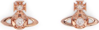 Vivienne Westwood Womens Earrings Reina Bronze Brass