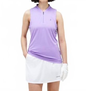 Peak Performance Turf Sleeveless Top In Bougainville
