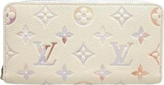 Louis Vuitton Pre-owned Clutches, female, Beige, Size: ONE SIZE Pre-owned Leather Clutch