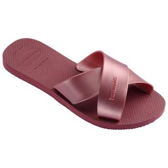 Havaianas Aqua Metallic Sandalen f&uuml;r Damen | rot