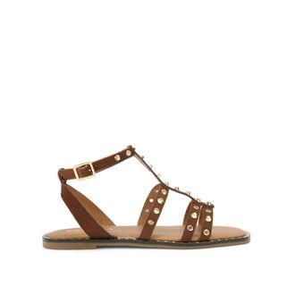 Carvela Womens Leather Alia Sandals - Brown - Size UK 9
