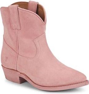 Frye Billy Western Bootie in Dusty Pink at Nordstrom Rack, Size 8.5