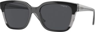 Vogue Eyewear VO5558S 313387 Womens Sunglasses Black Size 55