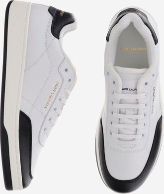 Saint Laurent Mens Sneakers Sl-61 Leather Multicolour Trainers
