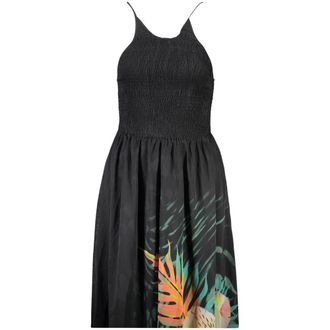 Desigual Zwarte Polyester Damesjurk