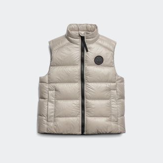Canada Goose Cypress Vest Black Disc (Women, Limestone, XS)