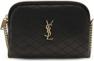 Saint Laurent Bolso de Hombro Acolchado Gaby - Bags - Mujer - Negro - ONE SIZE