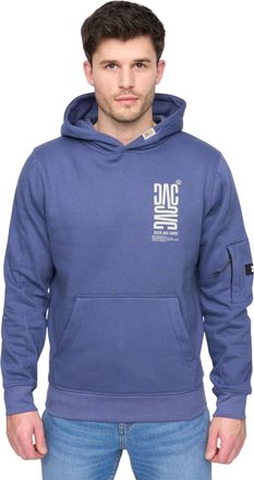 Duck and Cover Heren Tremake Hoodie (Marine)