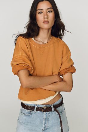 Pilcro Niki Bubble Sweatshirt