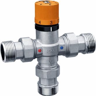OEM Mezclador Termost&aacute;tico Cromado Para Instalaciones Solares Far 3955 1/2