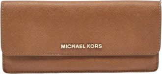 Michael Kors Pre-owned Wallets, female, Brown, Size: ONE SIZE Pre-owned Leather wallets