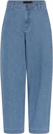 C.Ro Wide Jeans - Dames - Loose Fit Jeans - Blauw - XL - Jeans