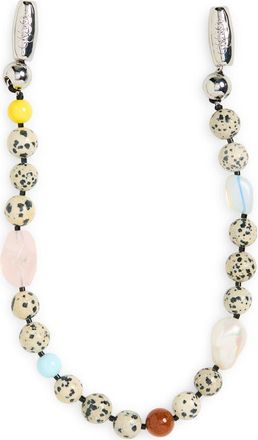 OSSA Orbit Gemstone Wrist Strap for iPhone Case in Jasper at Nordstrom