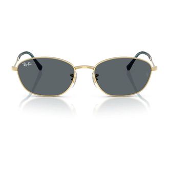 Ray-Ban Irregular Metal Zonnebrillen - unisex - Zonnebrillen - Geel - 55 MM - Accessoires