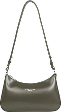 Lancaster Suave Ace Crossbody Tas - Dames - Tassen - Groen - Maat: ONE Size Leer