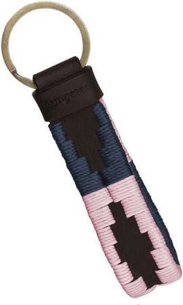 Pampeano Charro Loop Keyring in Brown/pink/navy at Nordstrom