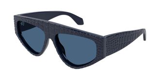 Alaia AA0097S 004 Womens Sunglasses Blue Size 58